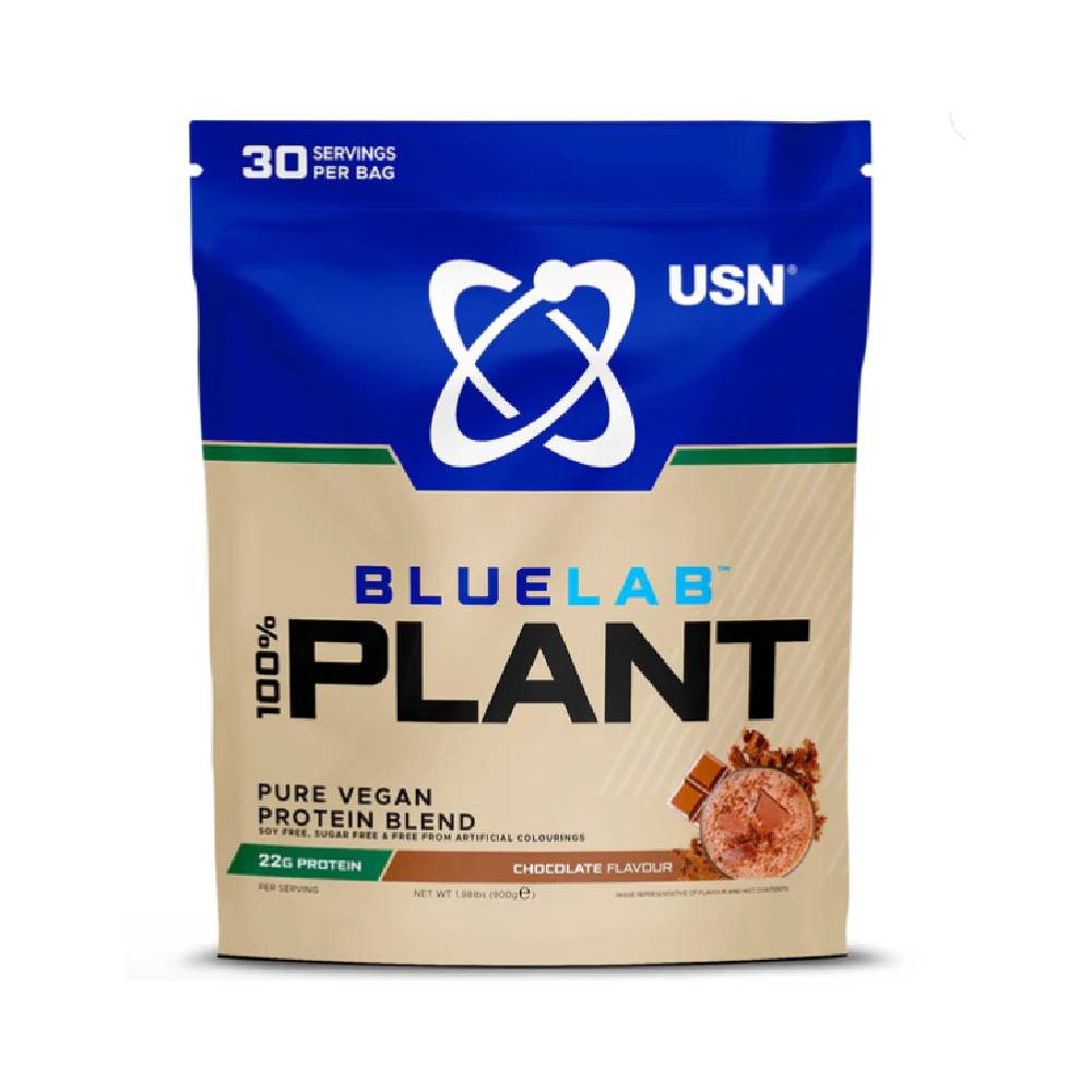 Suplimente antrenament | 100% Proteina din plante pudra, 900g, USN 0