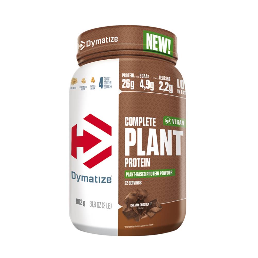 Proteina vegetala | Complete Plant Protein pudra, 836g, Dymatize, Proteina vegetala pentru crestere masa musculara 1