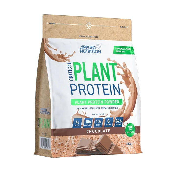 Proteina vegetala | Critical plant protein pudra, 450g, Applied Nutrition, Proteina vegetala 0