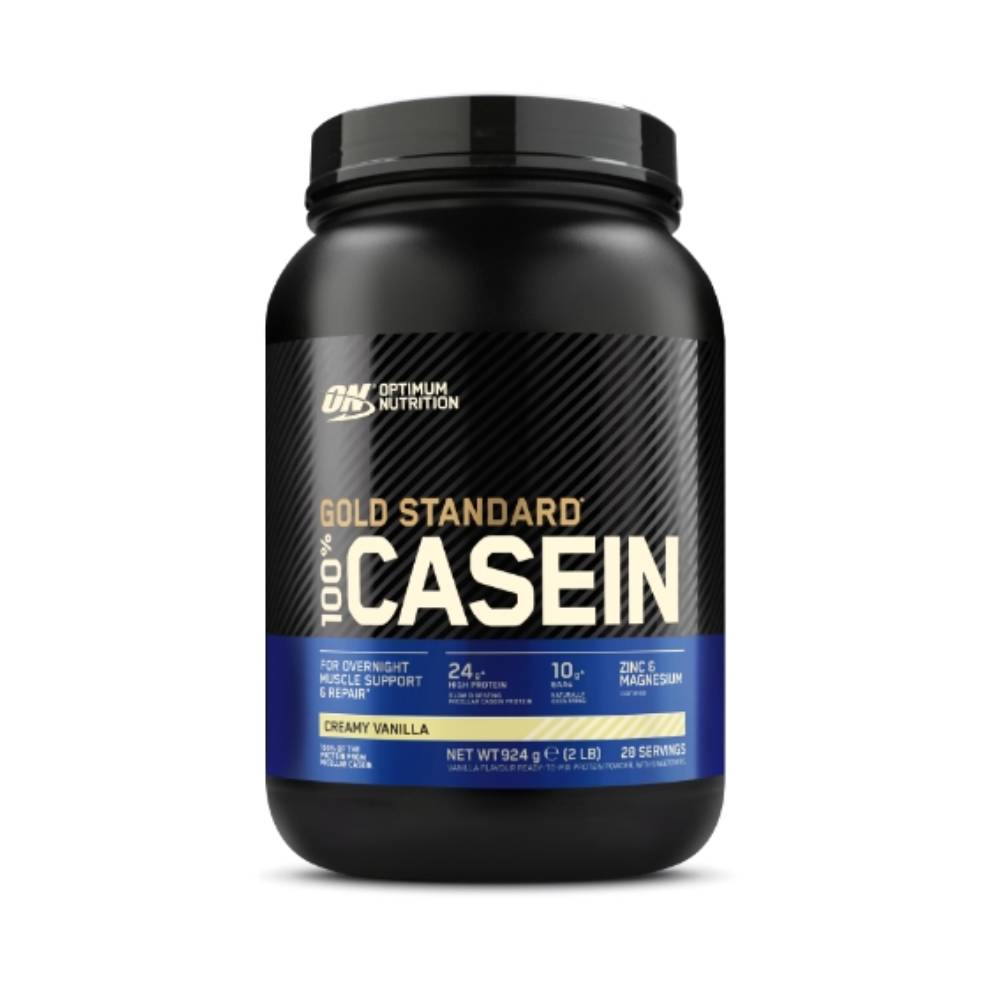 Cresterea masei musculare | Gold Standard 100% Casein pudra, 908g, Optimum Nutriton, Caseina 2