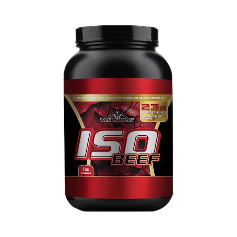 Proteine Iso Beef, pudra, 1kg, Vitabolic, Proteina de vita 1