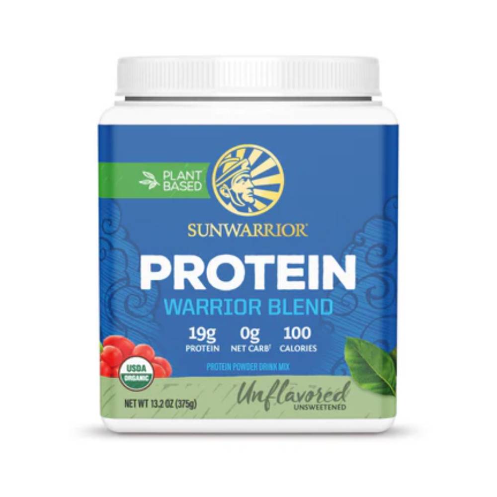 Proteina vegetala | Protein Warrior Blend pudra, 375g, Sunwarrior, Proteina vegetala 1