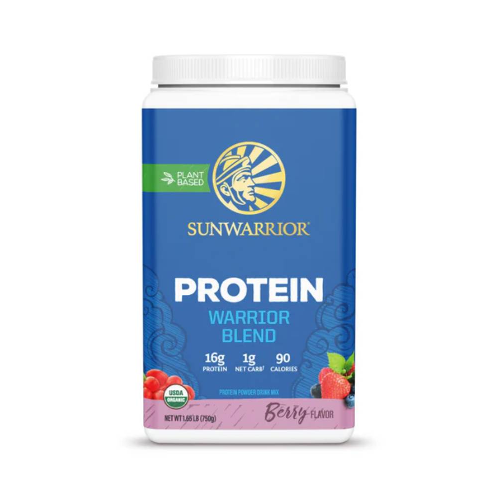 Proteina vegetala | Protein Warrior Blend pudra, 750g, Sunwarrior, Proteina vegetala 6