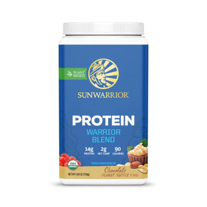 Proteina vegetala | Protein Warrior Blend pudra, 750g, Sunwarrior, Proteina vegetala 4