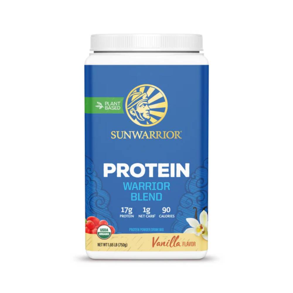 Proteina vegetala | Protein Warrior Blend pudra, 750g, Sunwarrior, Proteina vegetala 0