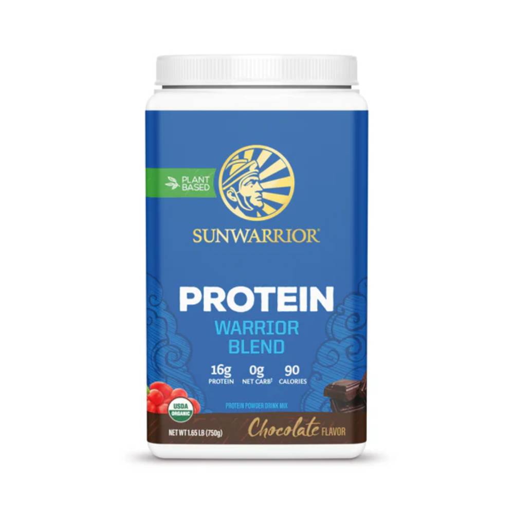 Proteina vegetala | Protein Warrior Blend pudra, 750g, Sunwarrior, Proteina vegetala 5