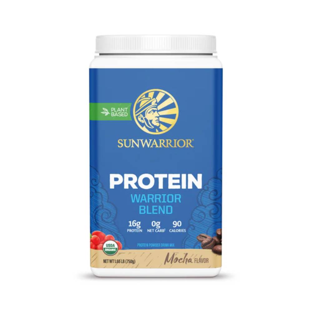 Proteina vegetala | Protein Warrior Blend pudra, 750g, Sunwarrior, Proteina vegetala 2