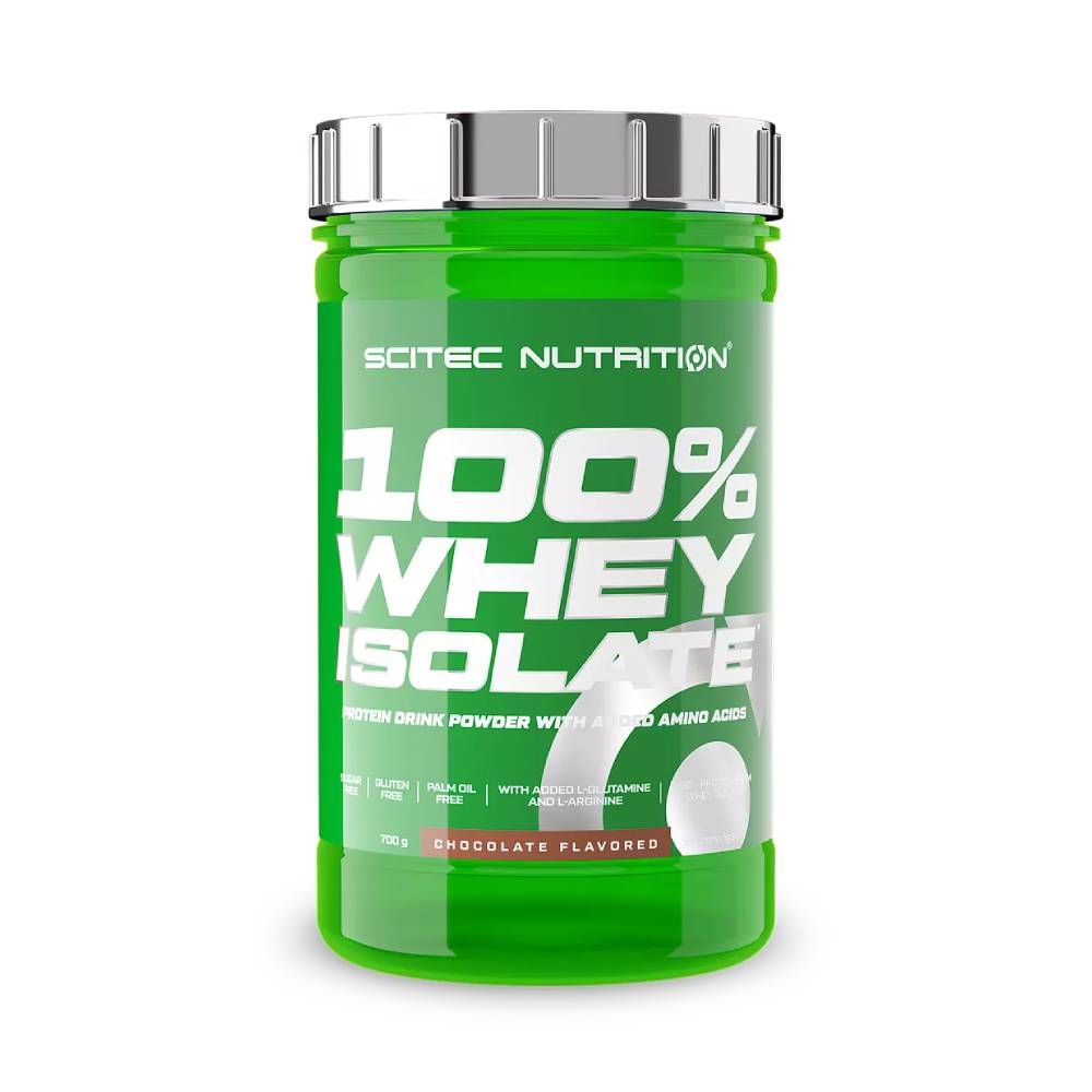 Black Friday - Reduceri Whey Isolate 700g, pudra, Scitec Nutrition, Izolat proteic din zer Chocolate Promotie 1