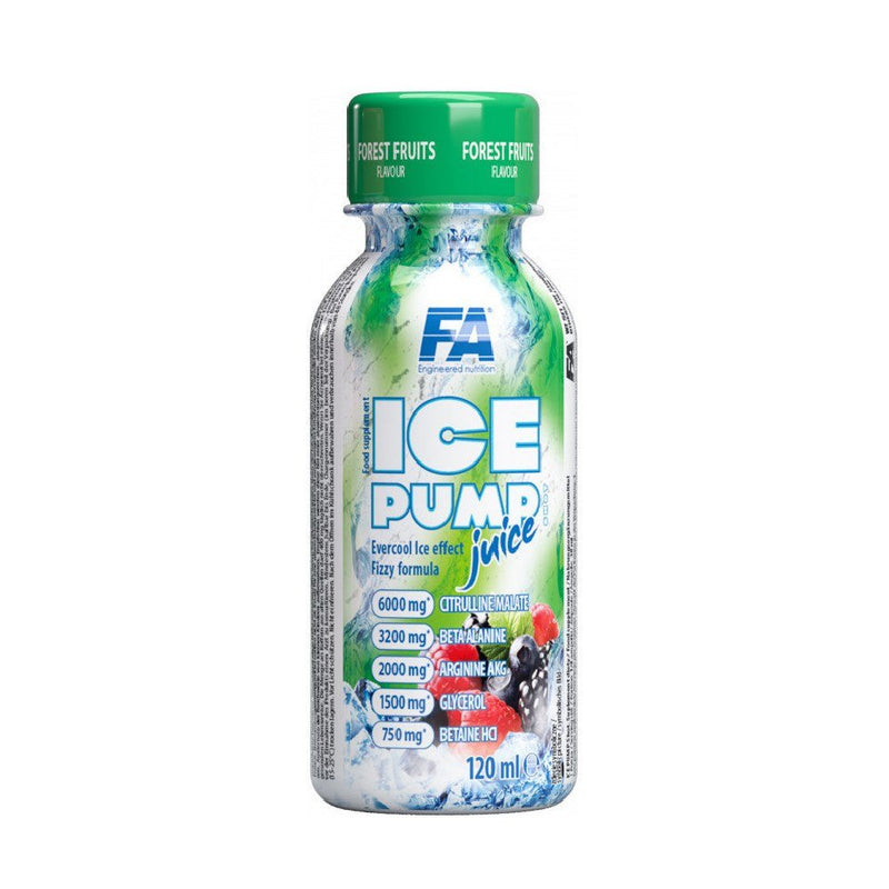Suplimente antrenament | Ice Pump Shot 120ml, Fitness Authority, Supliment alimentar pre-workout cu cofeina 2