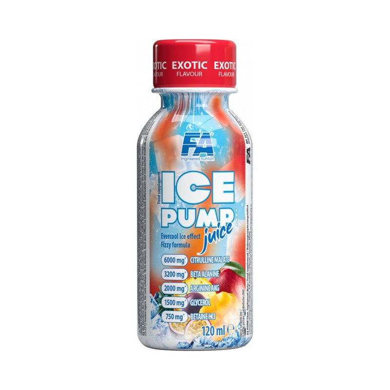 Suplimente antrenament | Ice Pump Shot 120ml, Fitness Authority, Supliment alimentar pre-workout cu cofeina 1