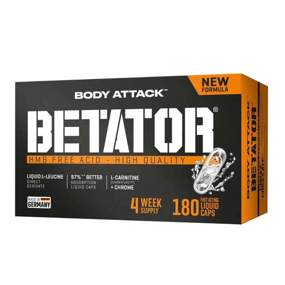 Scadere in greutate Betator 180 capsule, Body Attack, Supliment alimentar pentru performanta 1