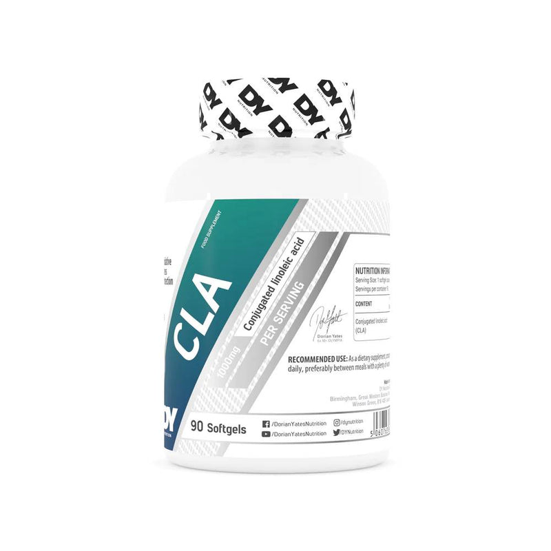 DY Nutrition | CLA 90 capsule, Dorian Yates, Supliment pentru scadere in greutate 0