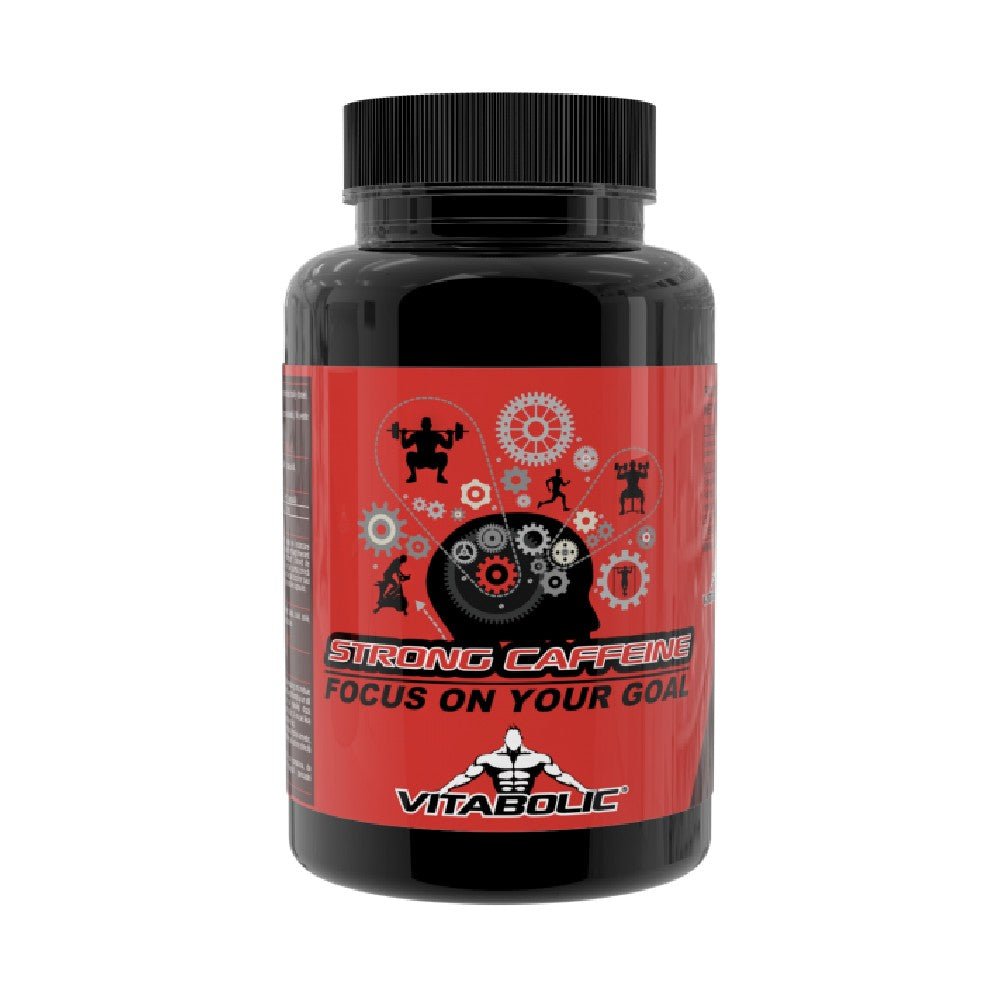 Scadere in greutate Strong Coffeine, 100 capsule, Vitabolic, Cofeina pentru energie 1