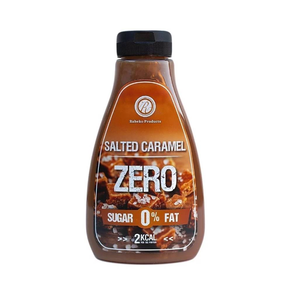 Black Friday - Reduceri Zero Syrup 350ml, Rabeko, Sos fara calorii Salted Carmel Promotie 1