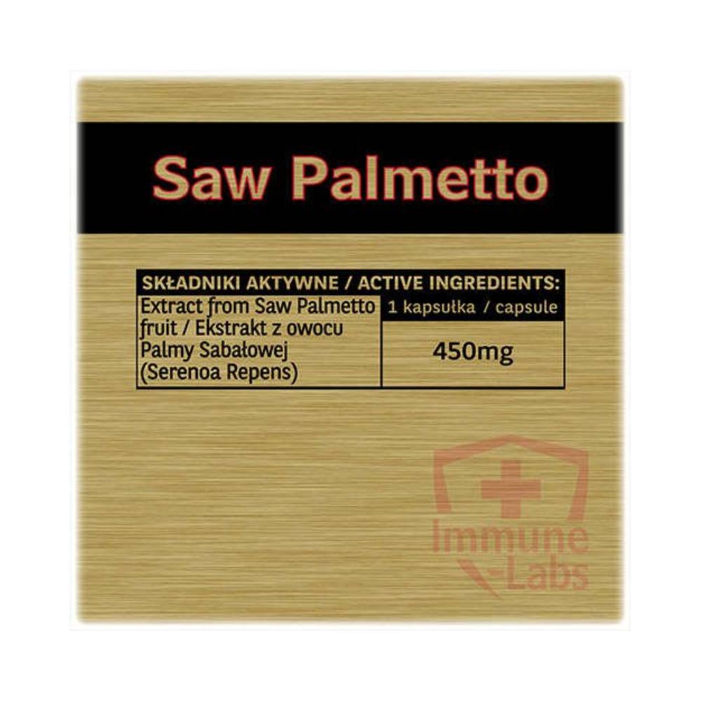 Immune Labs | Extract de Saw Palmetto, 120 capsule, Immune Labs, Supliment sanatate barbati 1