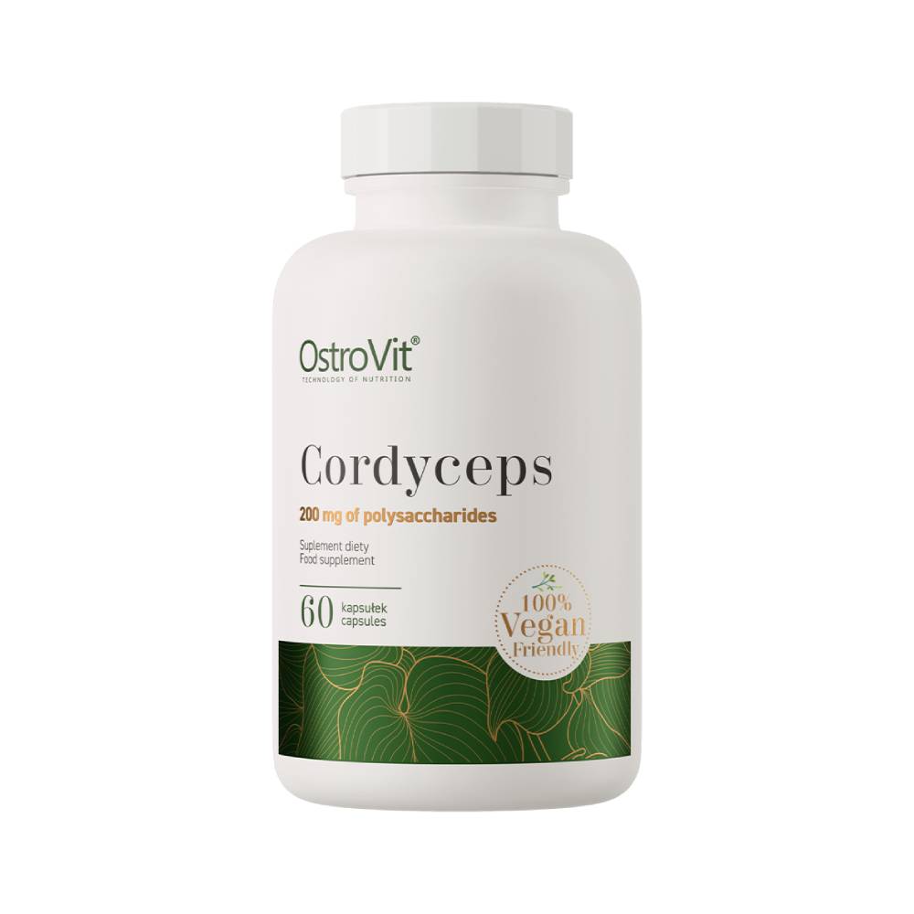 undefined | Extract de ciuperca Cordyceps, 60 capsule, Ostrovit, Supliment alimentar pentru sanatate 0