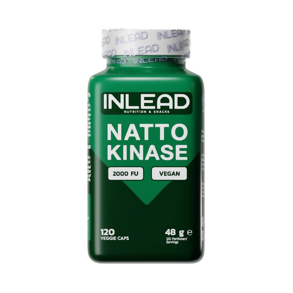 Black Friday - Reduceri Extract de Nattokinaza 120 capsule, Inlead, Supliment sanatate cardiovasculara Promotie 1