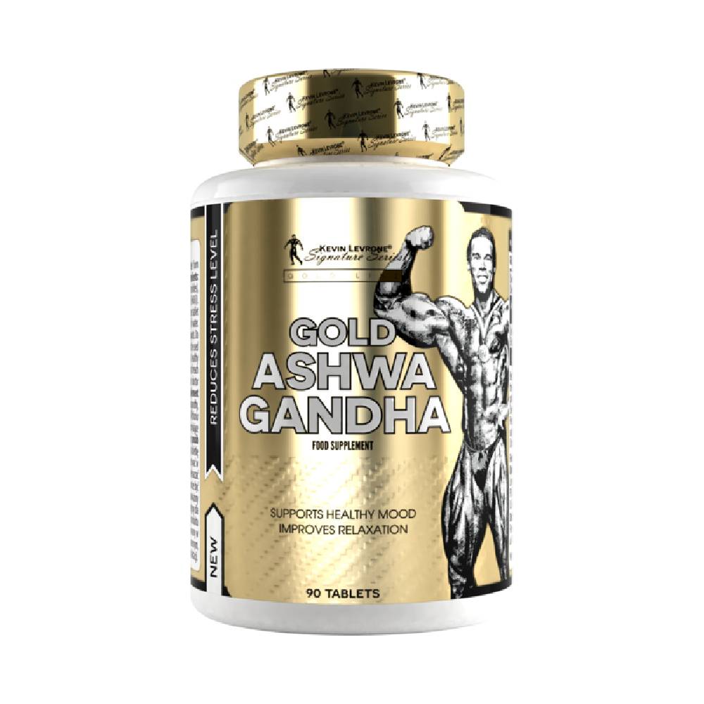 Black Friday - Reduceri Gold Ashwagandha 90 tablete, Kevin Levrone, Supliment alimentar pentru sanatate Promotie 1