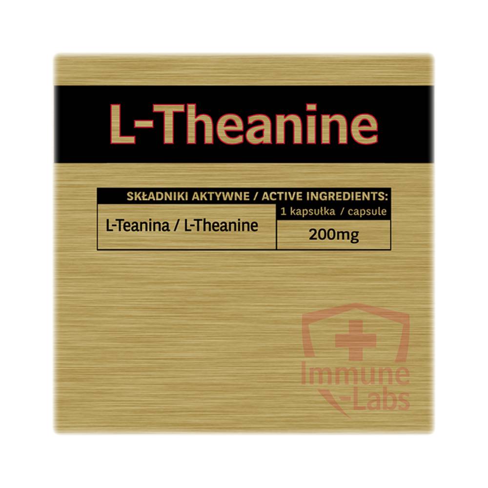 Suplimente antistres | L-Teanina 200mg, 120 capsule, Immune Labs, Supliment alimentar antistres 1