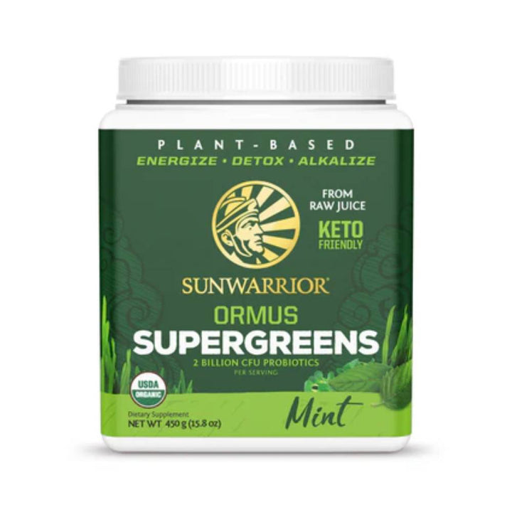 Dieta Keto | Ormus Supergreens pudra, 225g, Sunwarrior, Superalimente verzi 1