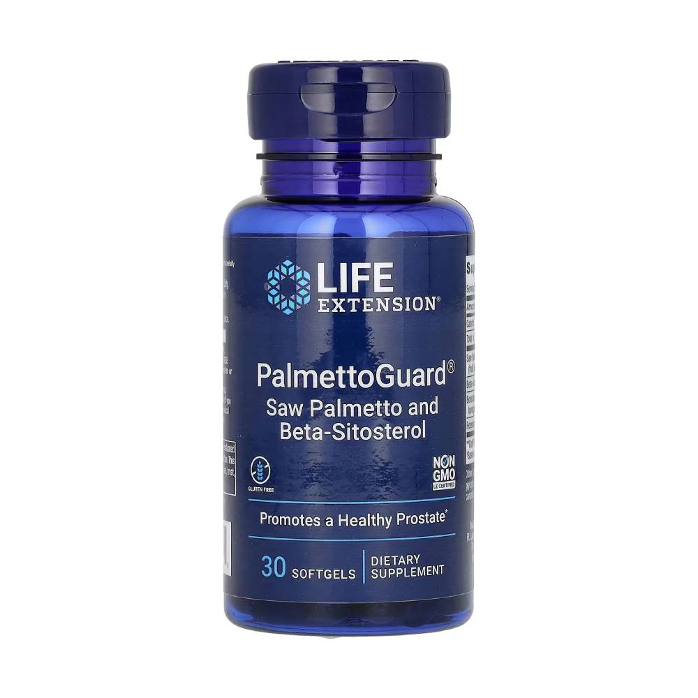 Black Friday - Reduceri PalmettoGuard, 30 capsule, Life Extension, Supliment sanatate barbati pe baza de palmier pitic Promotie 1