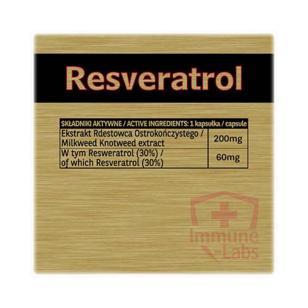 Immune Labs | Resveratrol 120 capsule, Immune Labs, Supliment antioxidanti sportivi 1