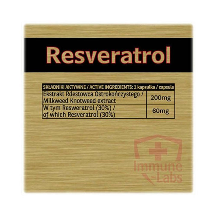 Black Friday - Reduceri Resveratrol 120 capsule, Immune Labs, Supliment antioxidanti sportivi Promotie 2