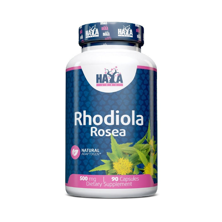 Black Friday - Reduceri Rhodiola Rosea 500mg, 90 capsule, Haya Labs, Supliment alimentar pentru sanatate Promotie 1