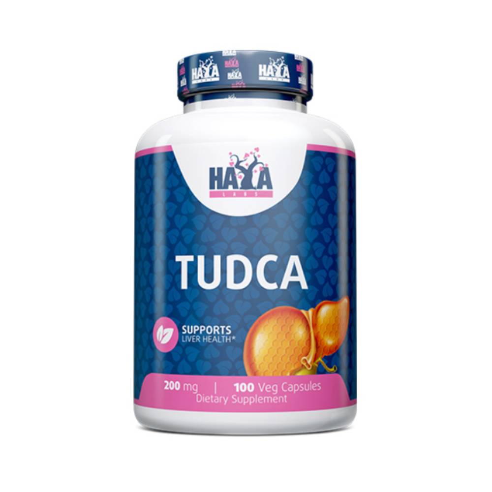 Black Friday - Reduceri Tudca 200mg, 100 capsule, Haya Labs, Supliment alimentar sanatate hepatica Promotie 1