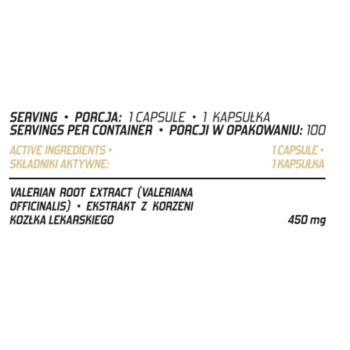 Suplimente sanatate Valeriana 450mg, 100 capsule, Evolite Nutrition, Supliment alimentar antistres 2