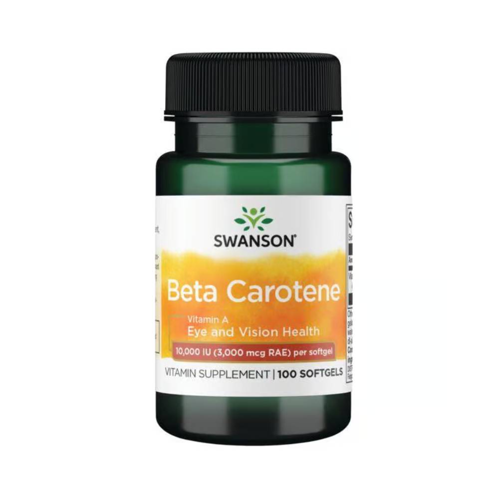 Black Friday - Reduceri Vitamina A 3000mcg, 100 capsule, Swanson, Supliment alimentar pe baza de beta - caroten Promotie 1