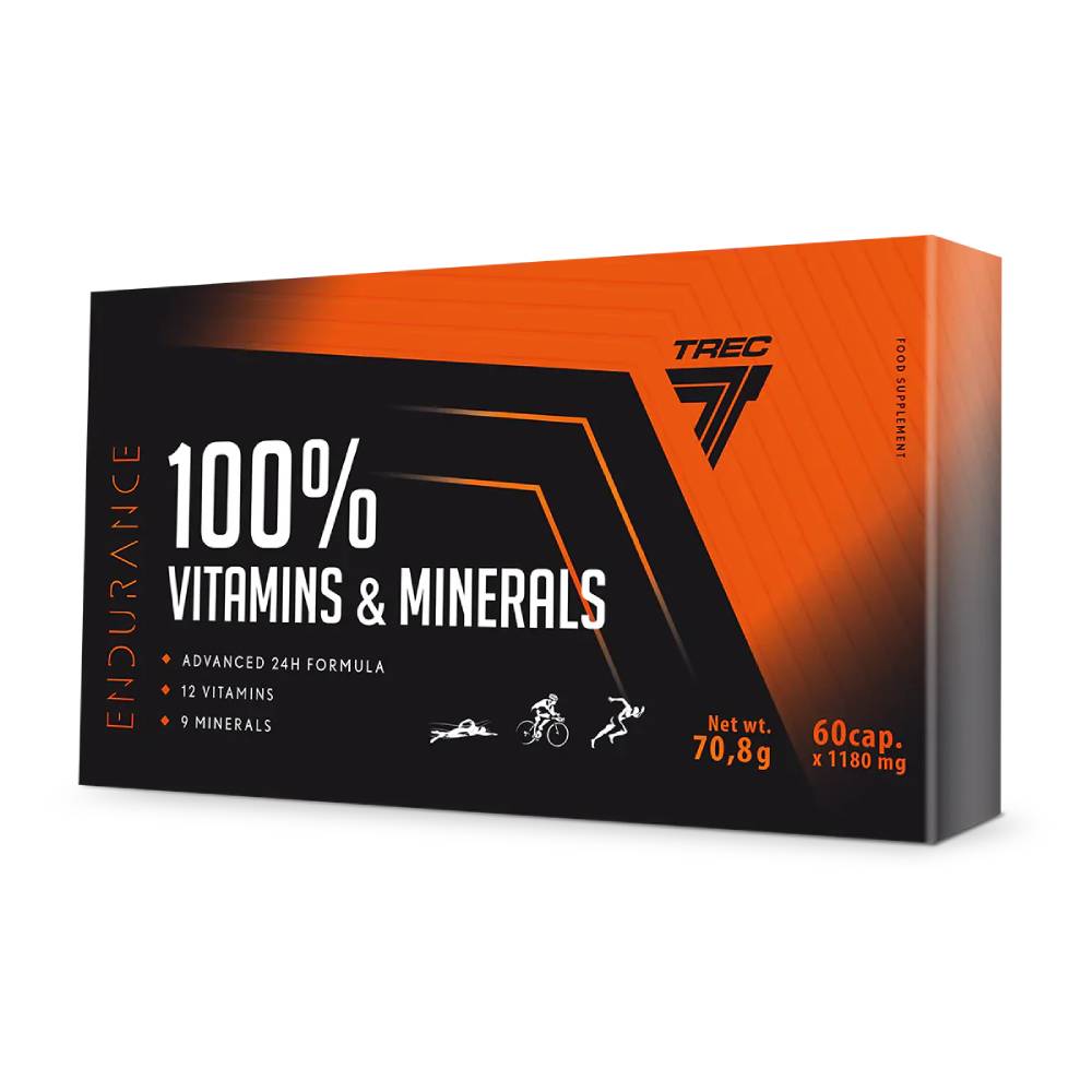 Black Friday - Reduceri 100% Vitamine si minerale 60 capsule, Trec Nutrition, Supliment alimentar complet Promotie 1