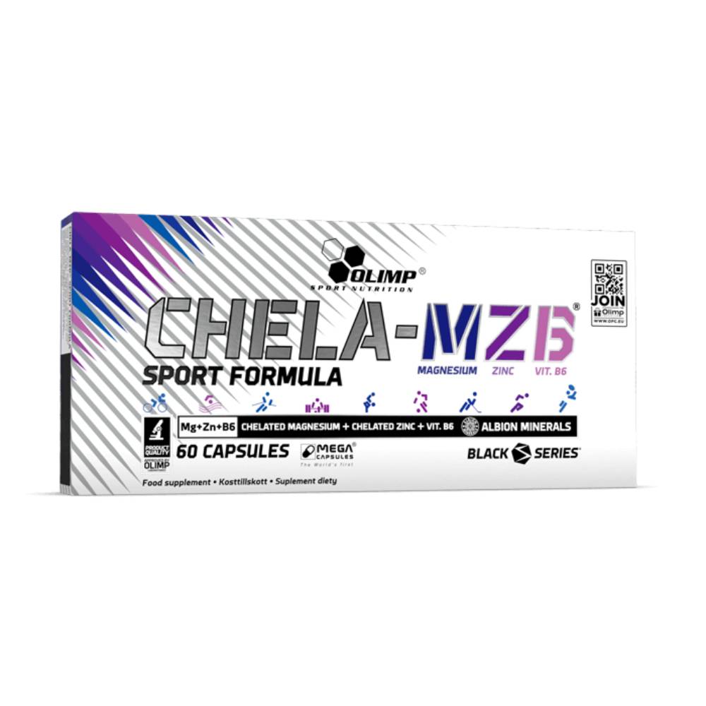 Black Friday - Reduceri Chela - MZB 60 capsule, Olimp, Magneziu, Zinc si Vitamina B6 Promotie 1