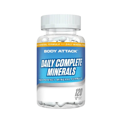 Minerale | Daily Complete Minerals, 120 capsule, Body Attack, Complex de minerale 0