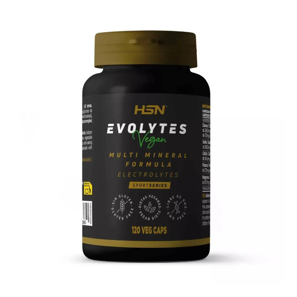 Minerale | Evolytes 120 capsule, HSN, Electroliti pentru hidratare 0