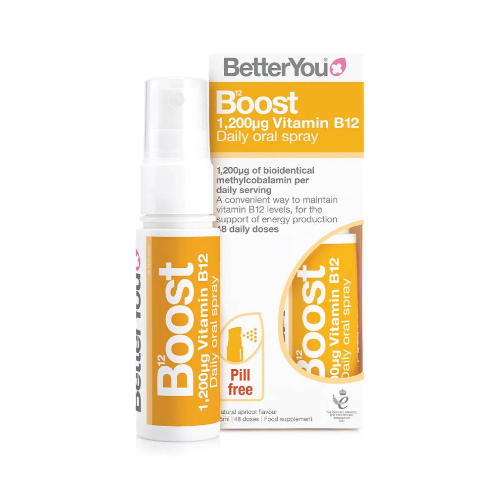 Vitamine | Vitamina B12 1200mcg, 25ml, BetterYou, Spray oral 0