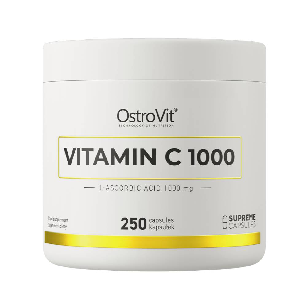 Vitamine | Vitamina C 1000mg, 250 capsule, Ostrovit, Supliment alimentar pentru sanatate 0