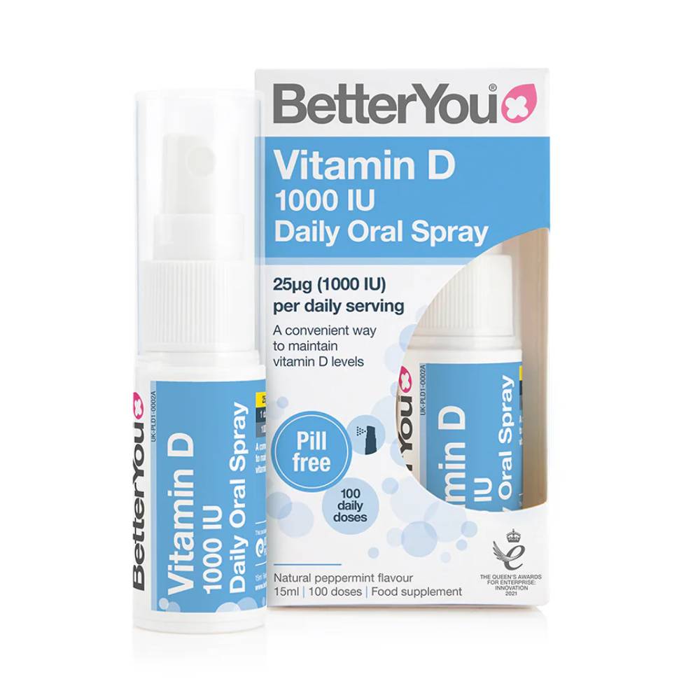 Black Friday - Reduceri Vitamina D 1000UI, 15ml, BetterYou, Spray oral Peppermint Promotie 1