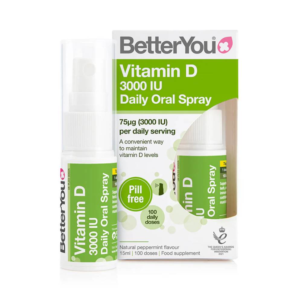 Black Friday - Reduceri Vitamina D 3000UI, 15ml, BetterYou, Spray oral Peppermint Promotie 1