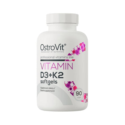 Vitamine si minerale Vitamina D3 + K2 90 capsule, Ostrovit, Supliment alimentar pentru sanatate 1