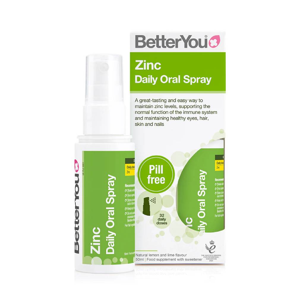 Black Friday - Reduceri Zinc 50ml, BetterYou, Spray oral Lemon Lime Promotie 1