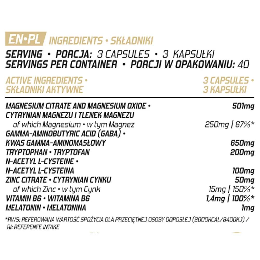 Vitamine si minerale ZMB 120 capsule, Evolite Nutrition, Supliment alimentar pe baza de zinc, magneziu si vitamina B6 2