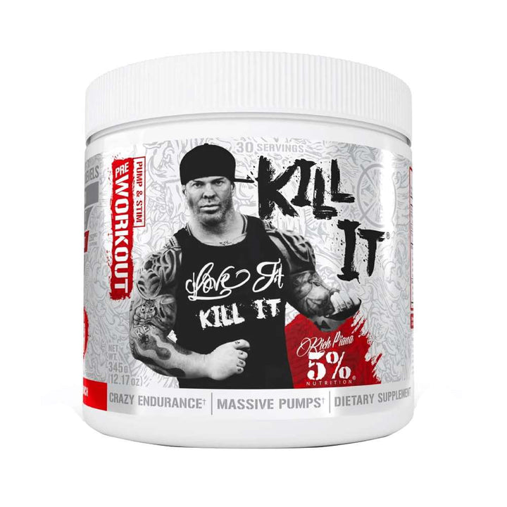 Pre-workout | Kill It, pudra, 345g, 5% Rich Piana, Supliment alimentar pre-workout cu cofeina 1