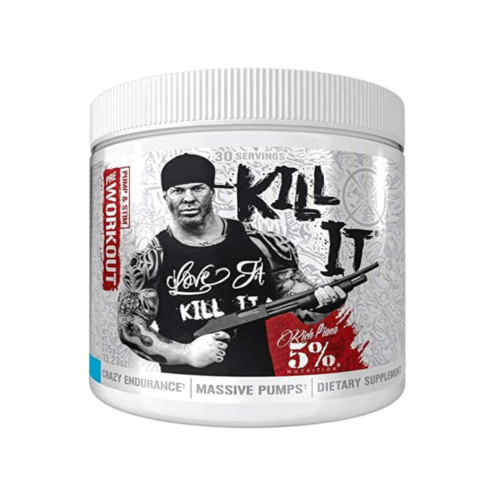 Pre-workout | Kill It, pudra, 345g, 5% Rich Piana, Supliment alimentar pre-workout cu cofeina 0