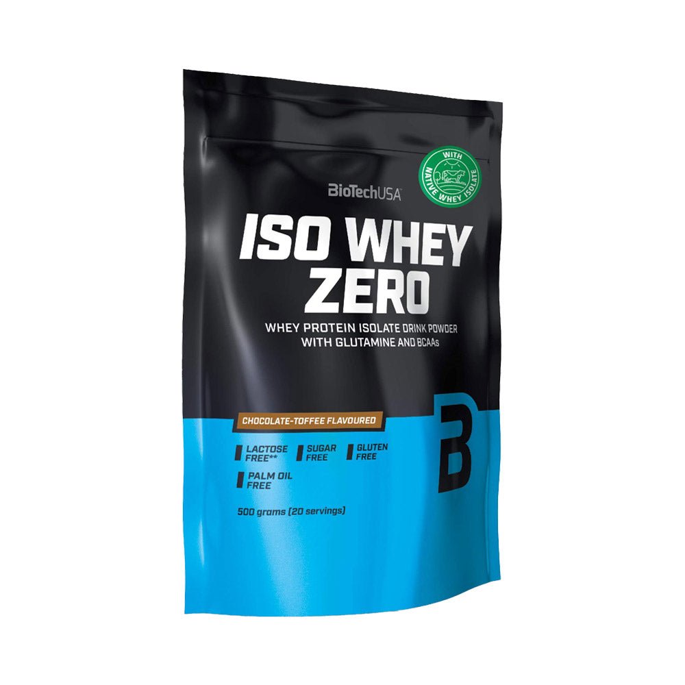 Black Friday - Reduceri Iso Whey Zero 500g, pudra, Biotech USA, Izolat proteic din zer Berry Brownie Promotie 1