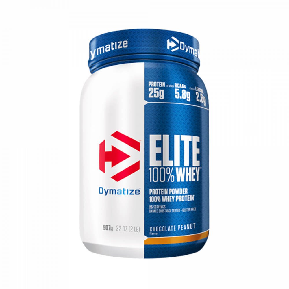 Suplimente antrenament | Elite Whey Protein 907g, pudra, Dymatize, Concentrat proteic din zer 0