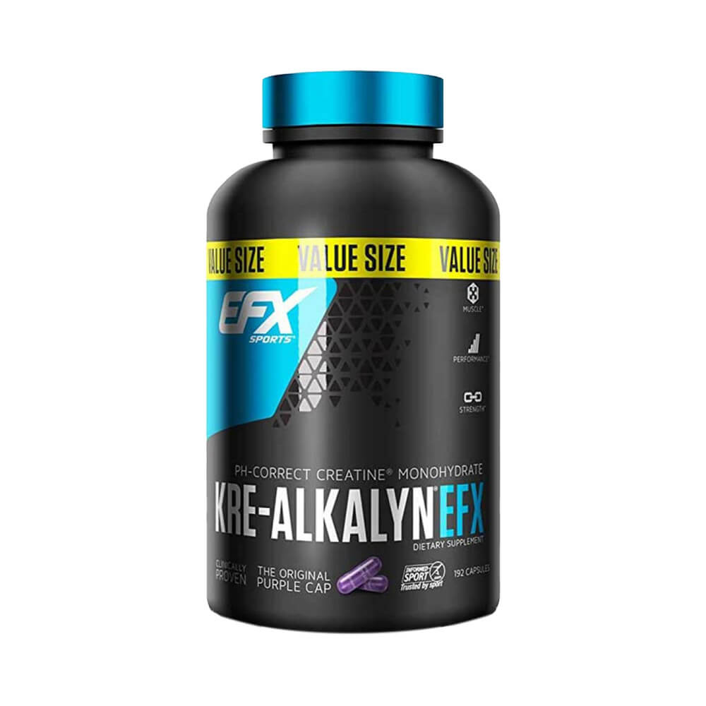 Creatina | Kre-Alkalyn 1500mg, 192 capsule, EFX, Supliment alimentar pe baza de creatina 0