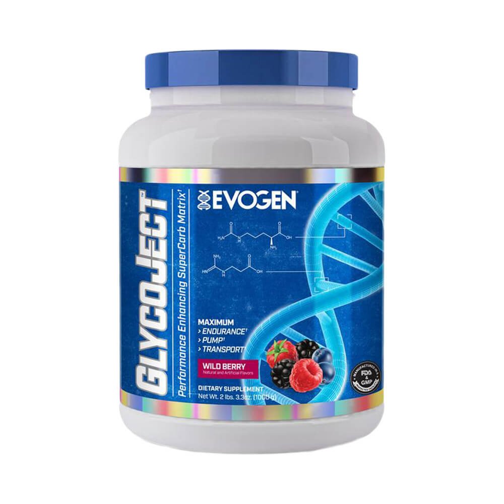 Black Friday - Reduceri Glycoject 1kg, pudra, Evogen, Amestec de carbohidrati Cherry Promotie 1