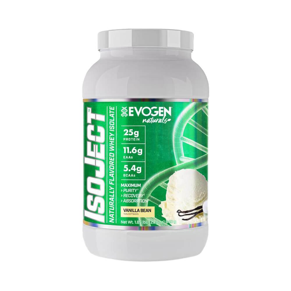 Black Friday - Reduceri Isoject Naturals 868g, pudra, Evogen, Izolat proteic din zer Chocolate Promotie 1