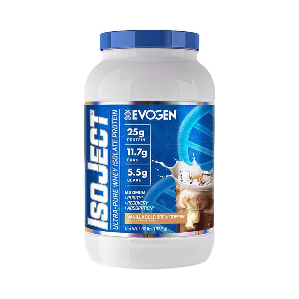 Black Friday - Reduceri Isoject 806g, pudra, Evogen, Izolat proteic din zer Vanilla Promotie 1